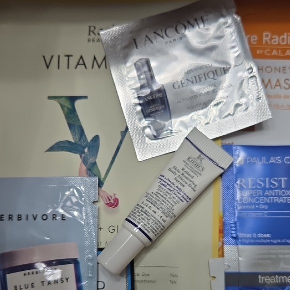 40+ Samples Kiehls Lancome Herbivore Glow Recipe Clarins Korean Skincare NEW - Picture 9 of 10